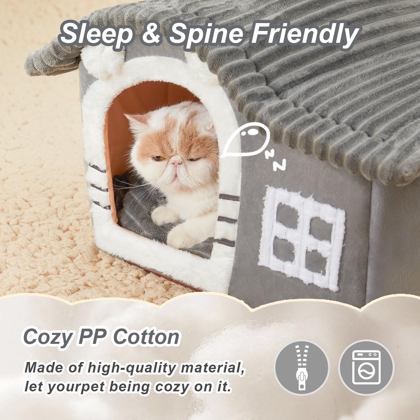 Diseño con chimenea de Jiupety casa-gatos-oso-chimenea-diseño para un aspecto divertido.