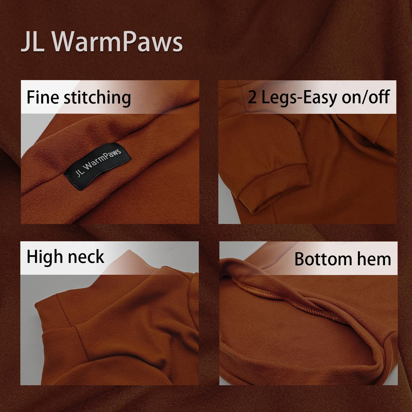 JL WarmPaws lavado fácil: se mantiene suave y color estable.