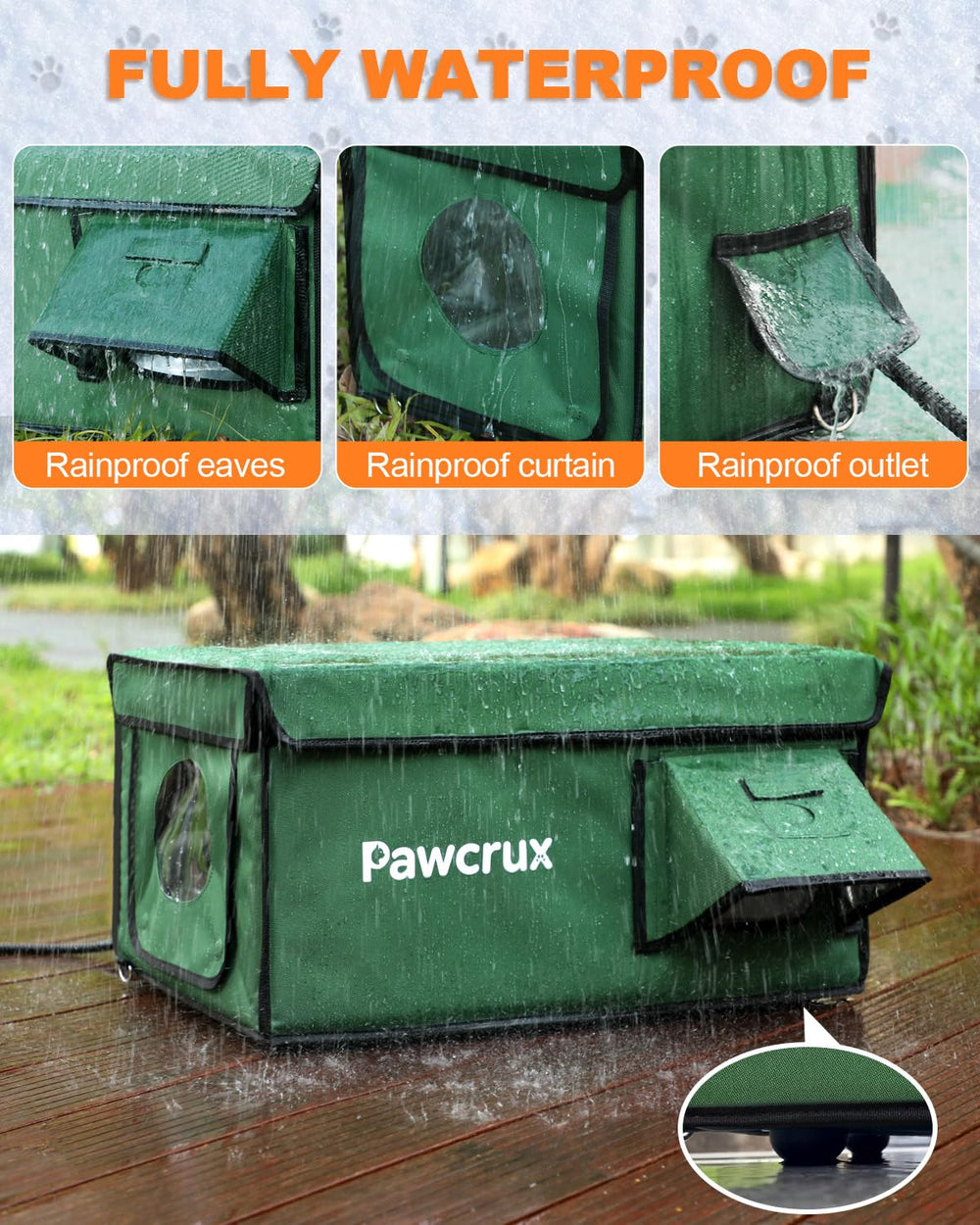 Puerta de escape segura en JLSAME protege al gato sin permitir intrusos.