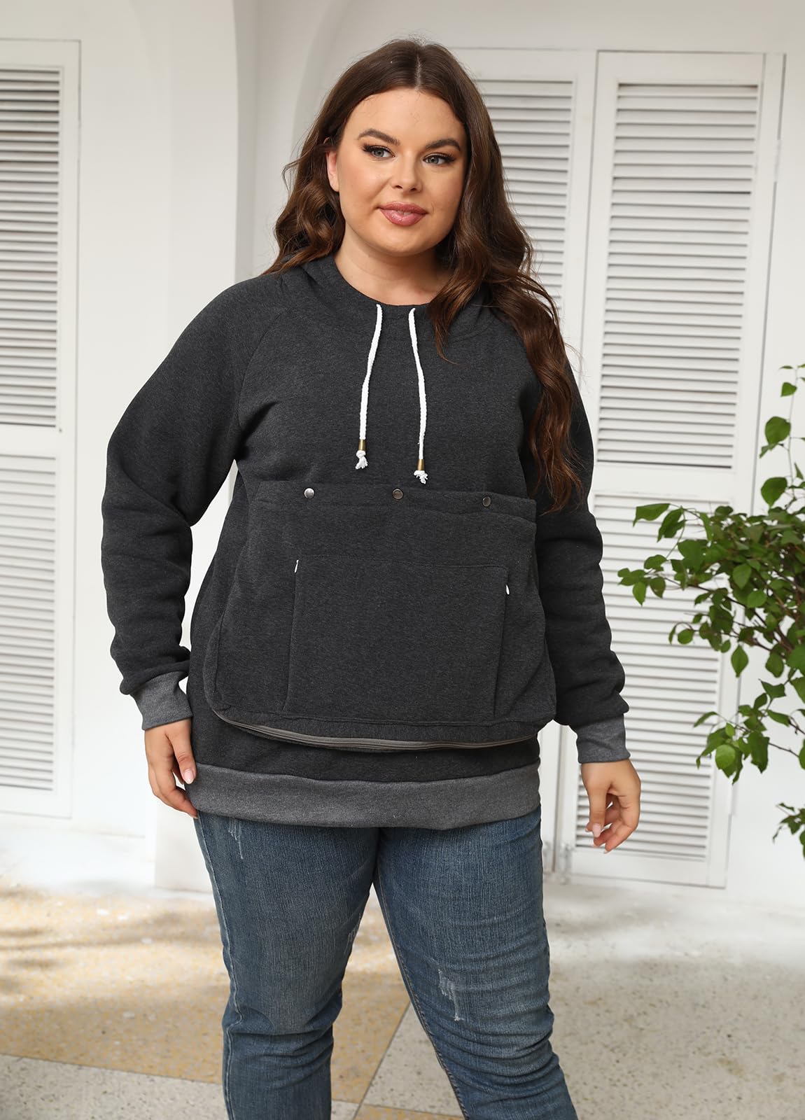 JMOREDEEP sudadera para siesta con gato cómodo.