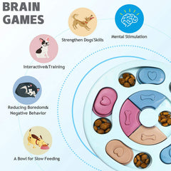 Joansan entrenamiento cerebral para perro mejora olfato y resolución de problemas
