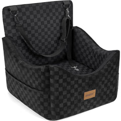 JOEJOY asiento elevado para perros en coche mejora la vista y reduce la ansiedad de viaje