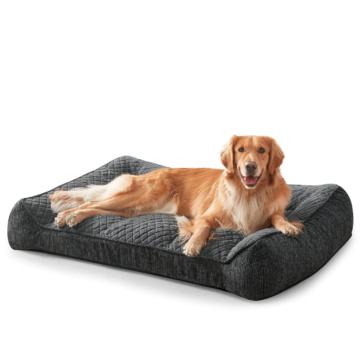 joejoy cama ortopedica extragrande con reposacabezas 3 caras apoya cuello