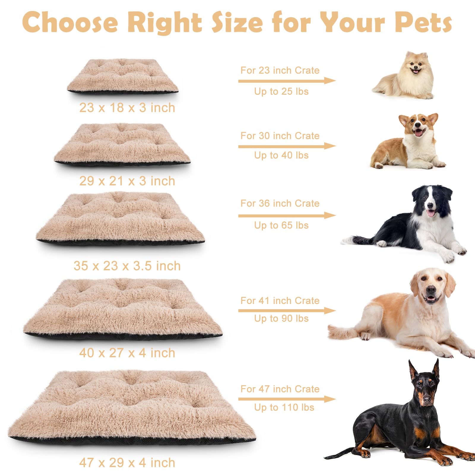 joejoy cama tamaño 23x18 ideal para perros medianos