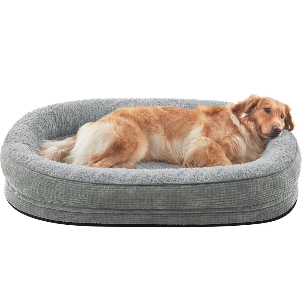 JOEJOY cama ortopédica XL para perros, vista general con soporte cómodo