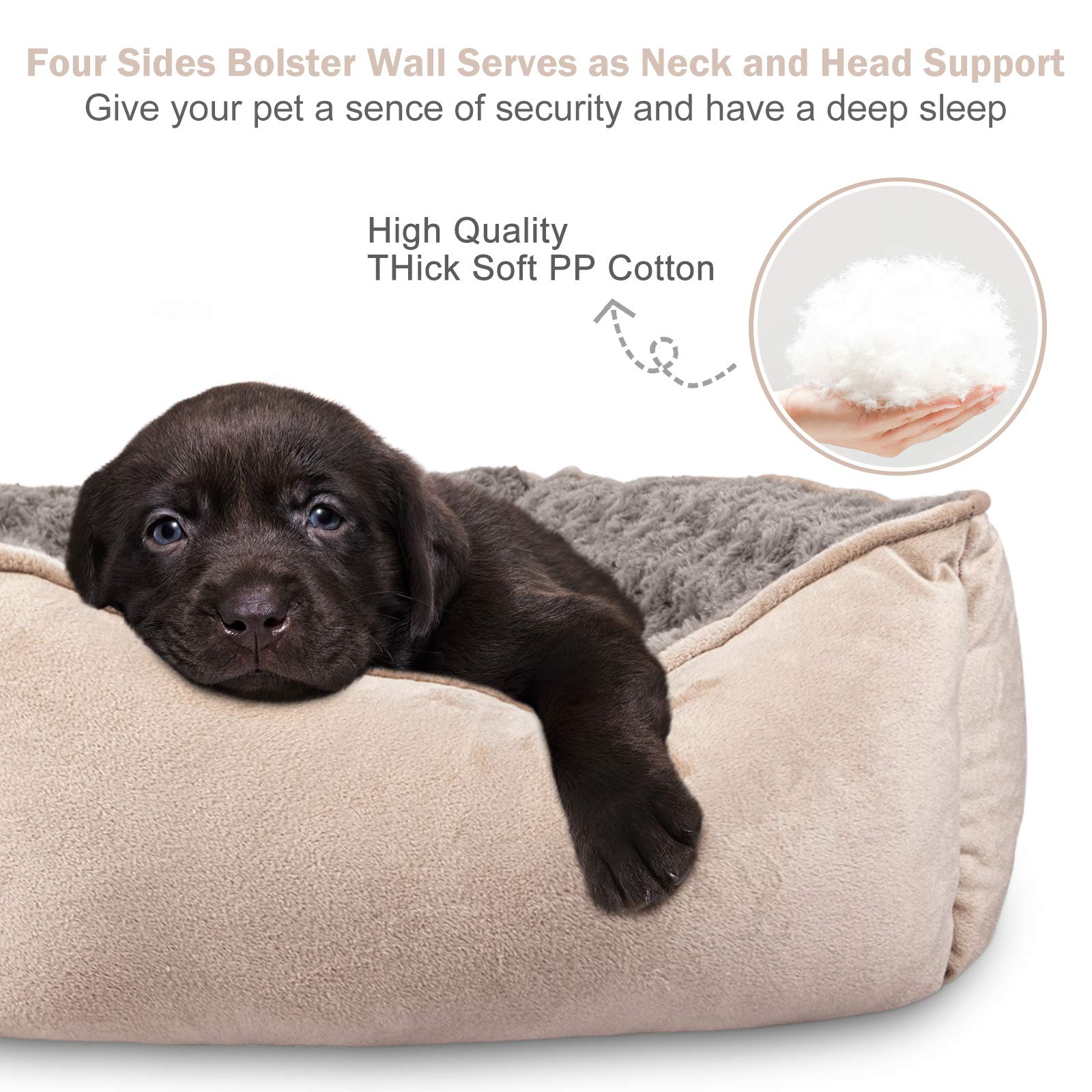 Base antideslizante de la cama JOEJOY mantiene estable a tu perro