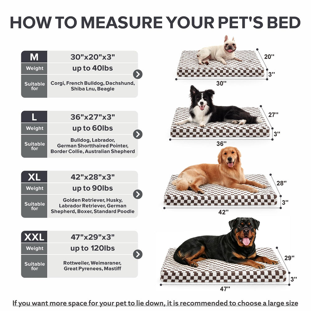 Cama JOEJOY de 30x20 pulgadas para perros medianos hasta 18 kg