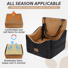 JOEJOY tamaño ideal para perros pequeños y medianos en coche o SUV
