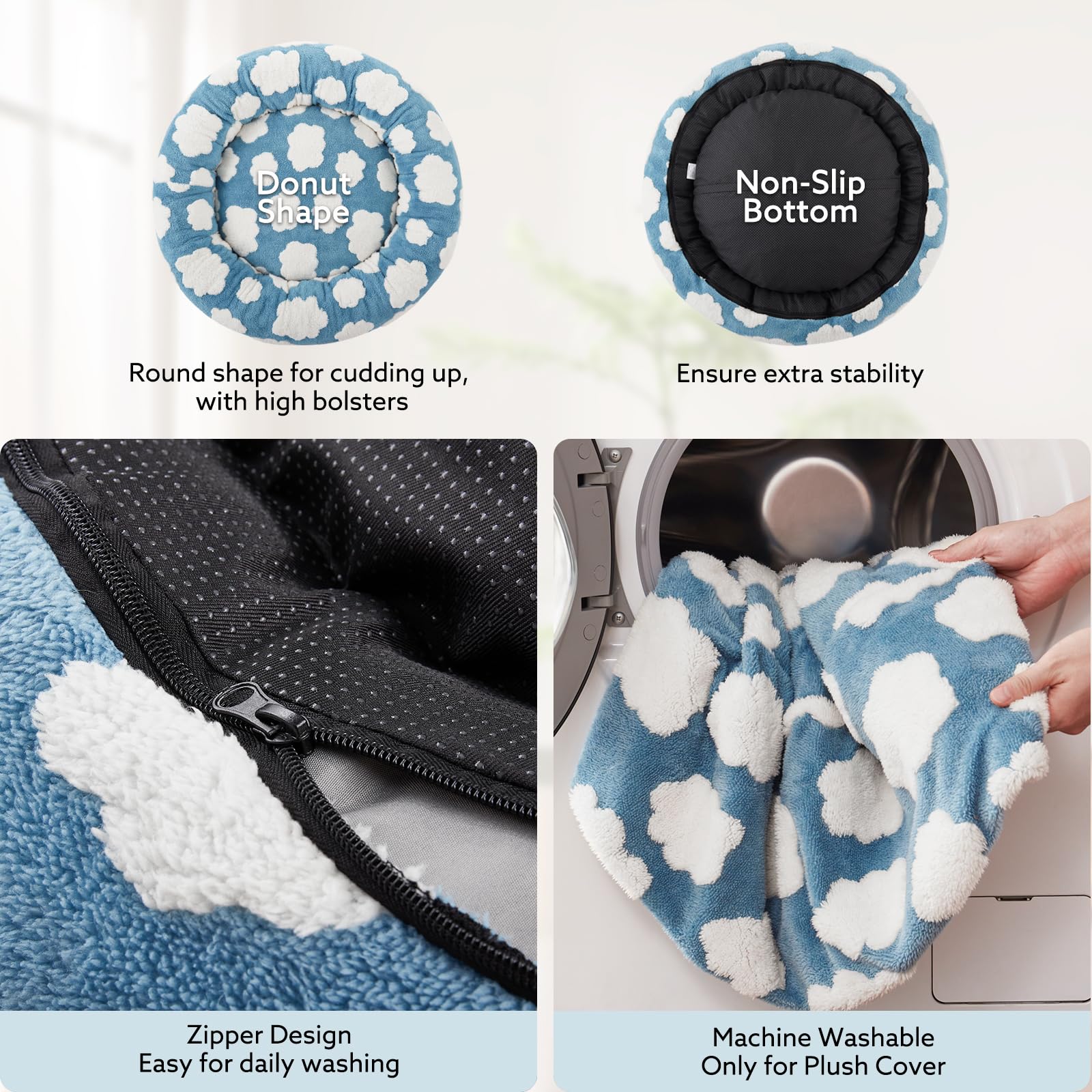 Tejido peluche jacquard JOEJOY ofrece suavidad y sensación acogedora.