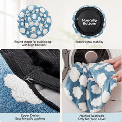 Tejido peluche jacquard JOEJOY ofrece suavidad y sensación acogedora.