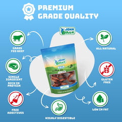 Colágeno JOHN BULLY alto en proteína para perros, soporte nutritivo.