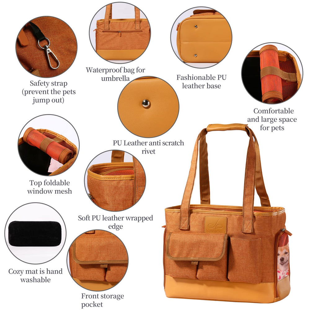 Johomviin bolsa de transporte, material PU y Oxford impermeable para climas variados.