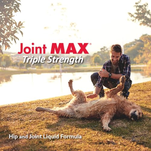 Joint MAX Líquido para Perros: etiqueta con ingredientes clave