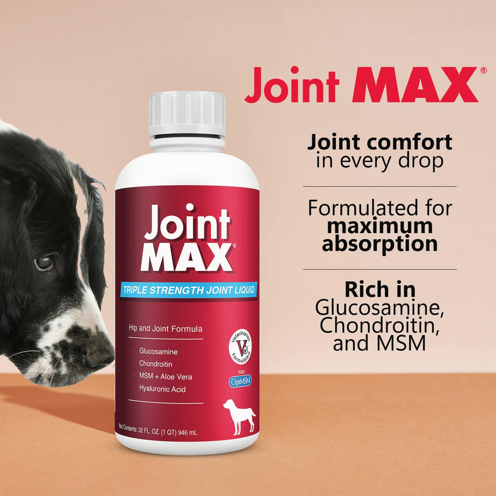 Joint MAX Líquido para Perros: glucosamina y condroitina en fórmula
