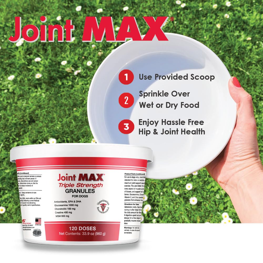 Presentación de uso diario de Joint Max TS en gránulos.