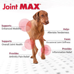 Fórmula avanzada de Joint Max TS con glucosamina y condroitina para articulaciones.
