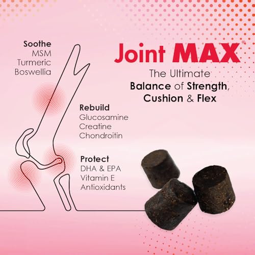 Joint Max TS sabor hígado en gomitas, agradable para uso diario.