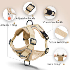 Jolifield arnés reflectivo para caminatas nocturnas con mayor visibilidad.