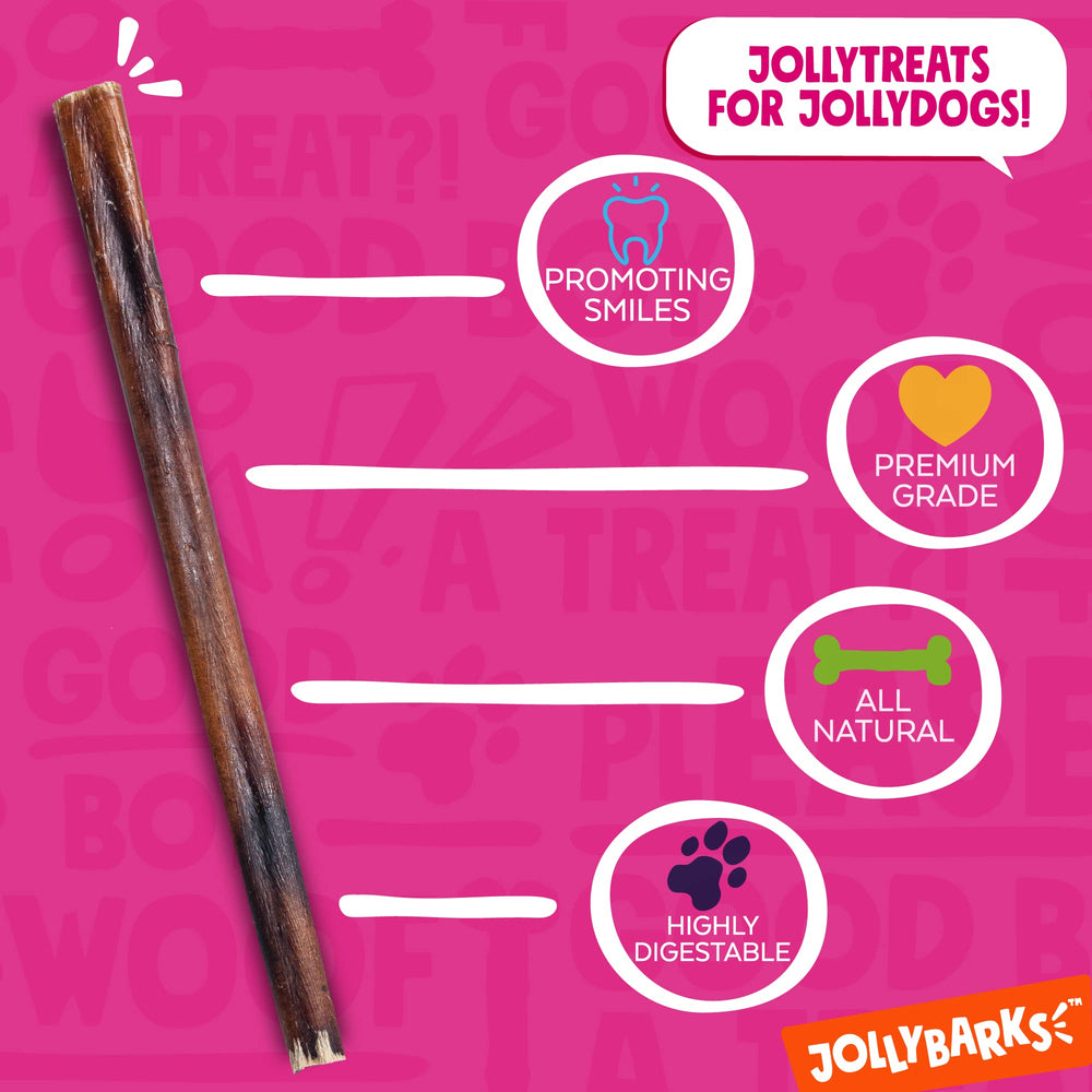 Jolly Barks ingrediente único 100% proteína, palitos para perros sanos.