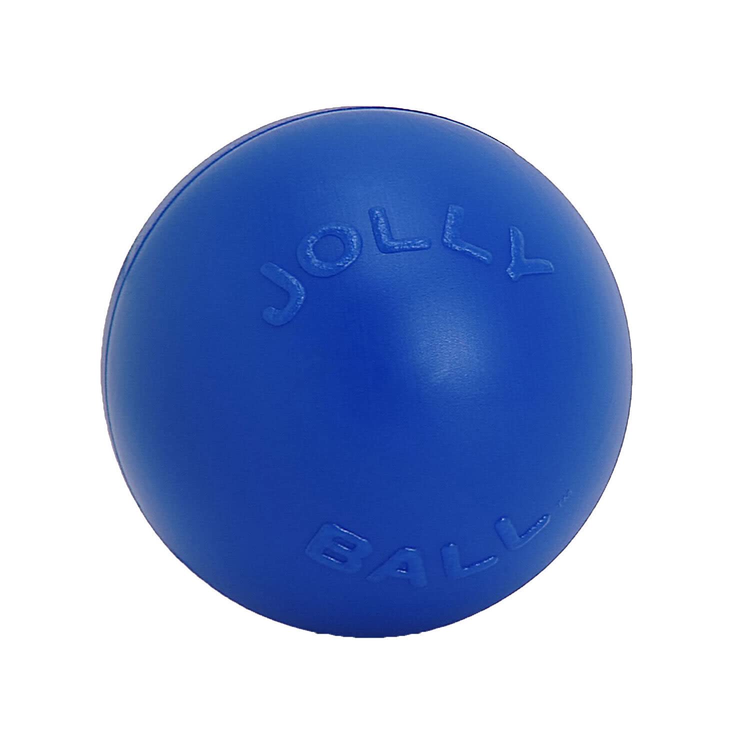Pelota Push-N-Play de Jolly Pets, 6 pulgadas, para perros medianos, duradera y divertida.