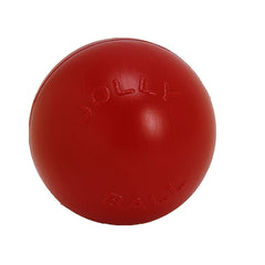 Pelota Push-N-Play de Jolly Pets resistente para perros energéticos.