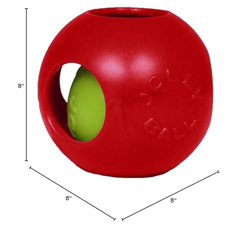Jolly Pets Teaser Ball duradera, diseñada para juego interactivo y entrenamiento suave