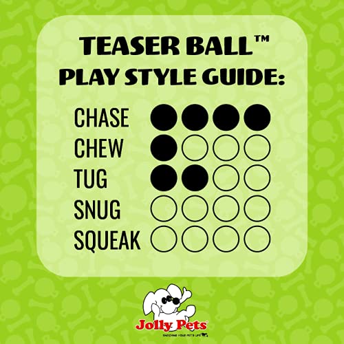 Jolly Pets Teaser Ball flota en agua para juegos de recuperación