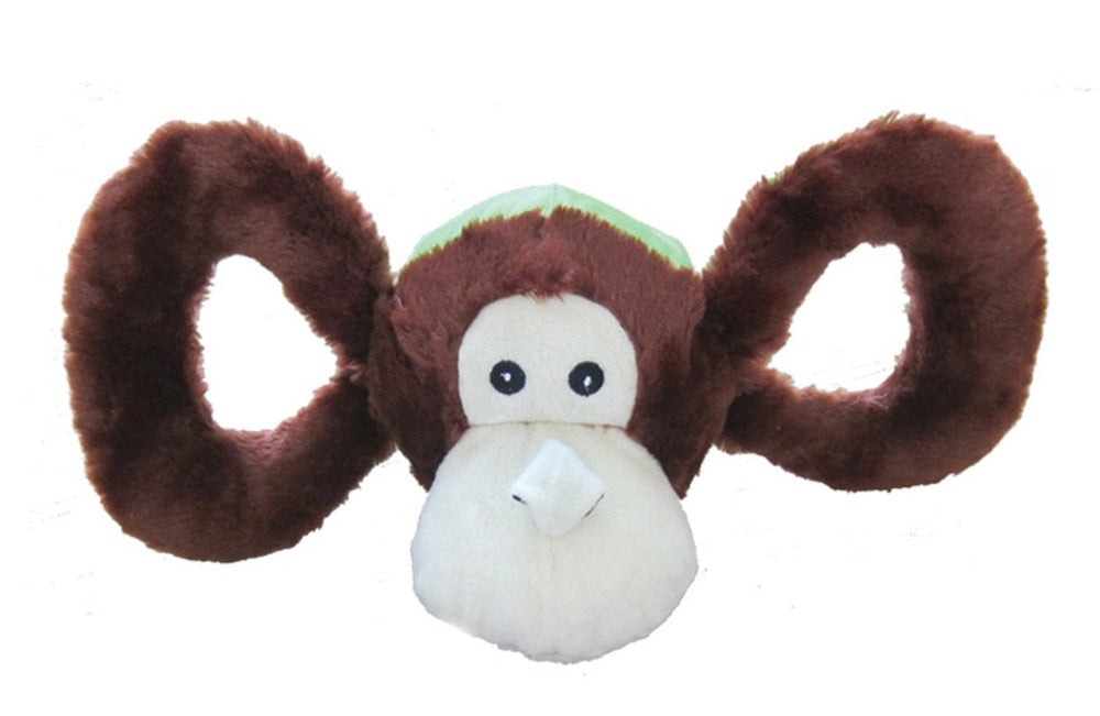 Jolly Pets Tug-a-Mal Mono Grande con agarre para tirón