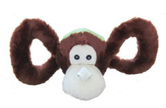 Tug-a-Mal Mono Grande de Jolly Pets con sonido para estimular juego