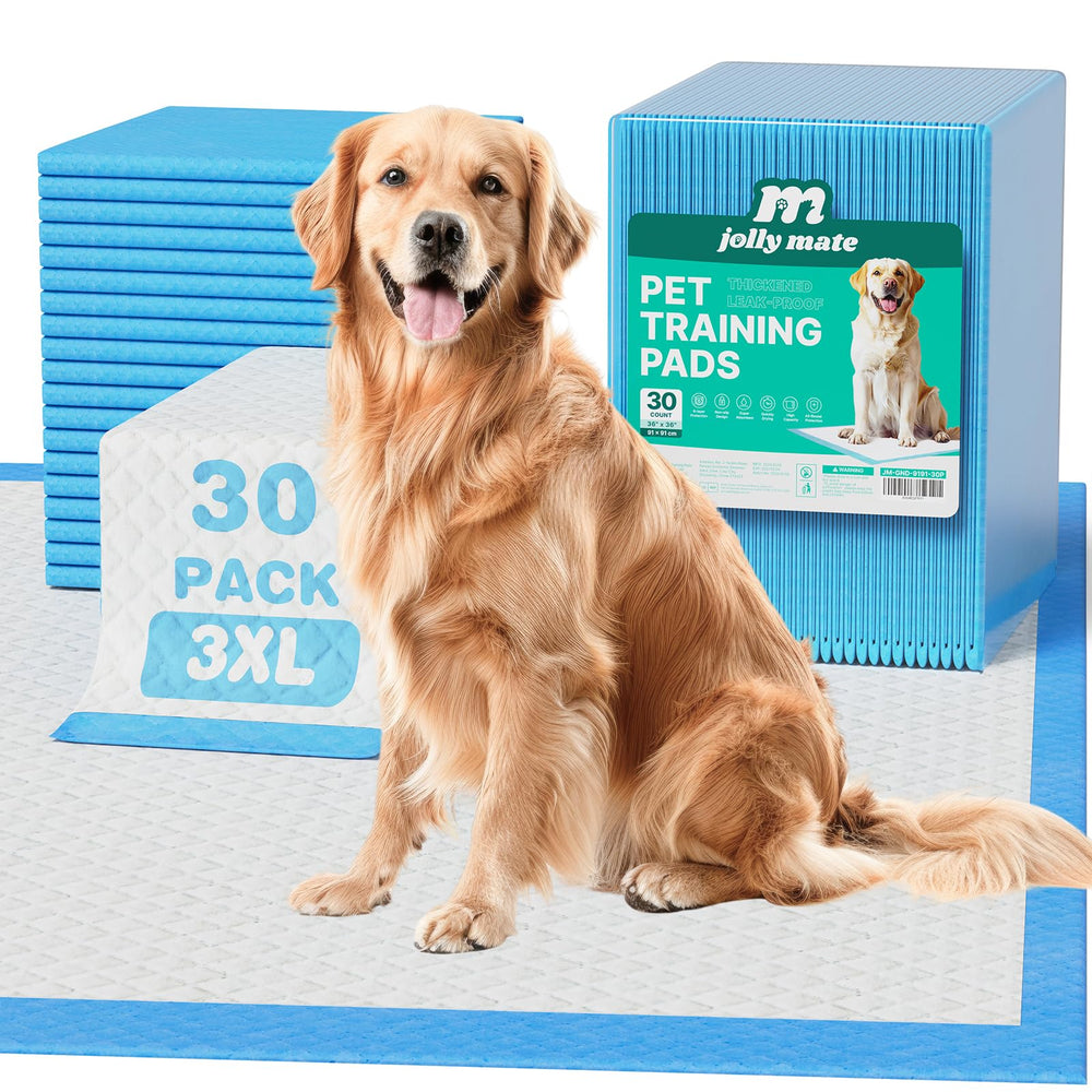 Tapetes JollyMate 36x36 XL para entrenamiento con gran tamaño y absorción