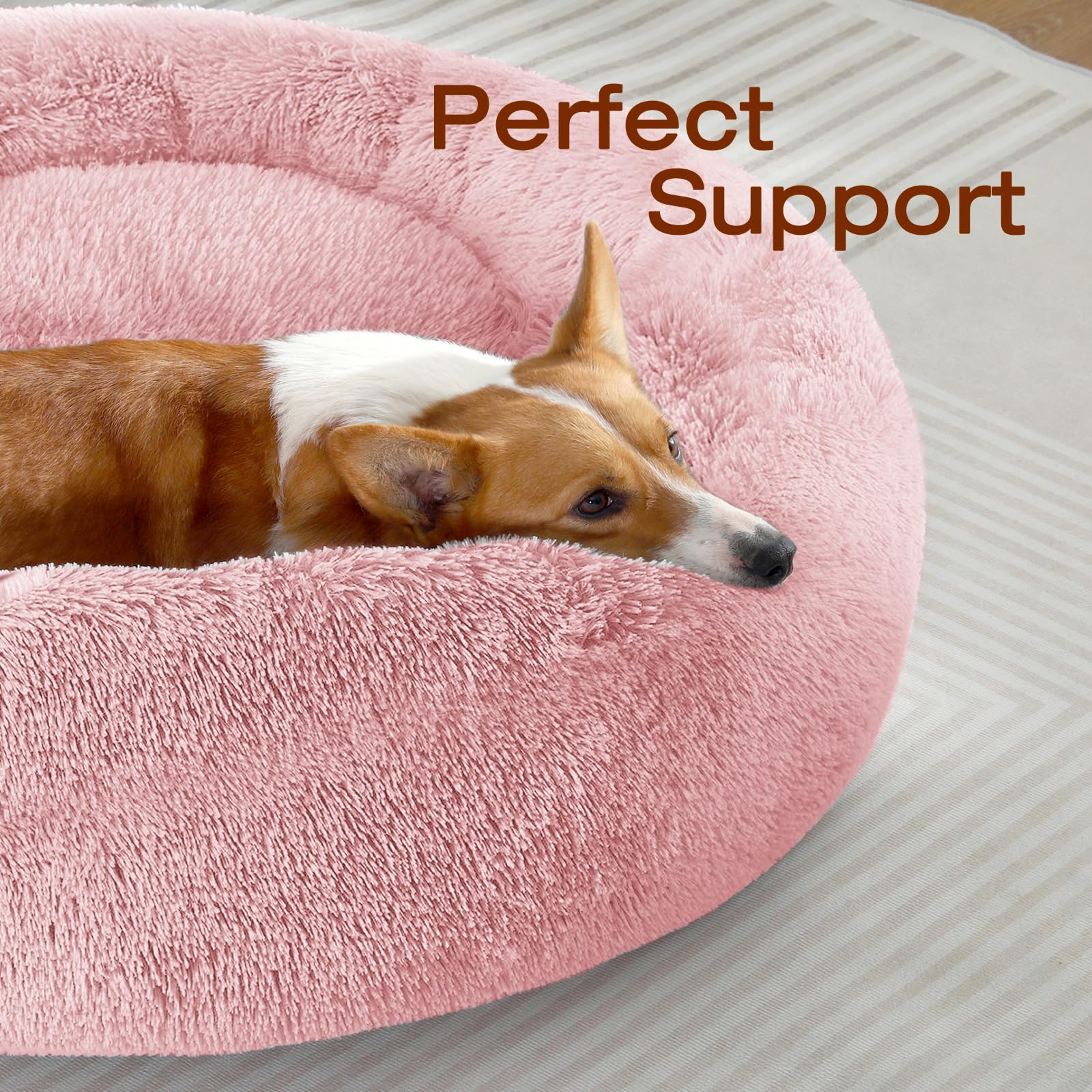 Donut acolchado JOLLYVOGUE con base antideslizante para uso estable.