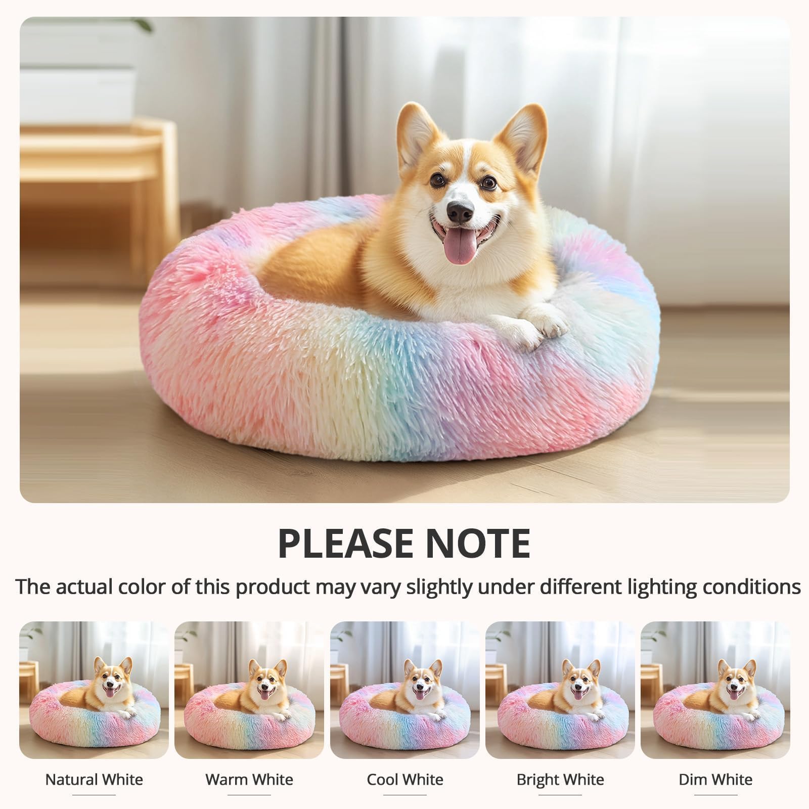 Cama JOLLYVOGUE en tonos-neutros para combinar con cualquier decoración.