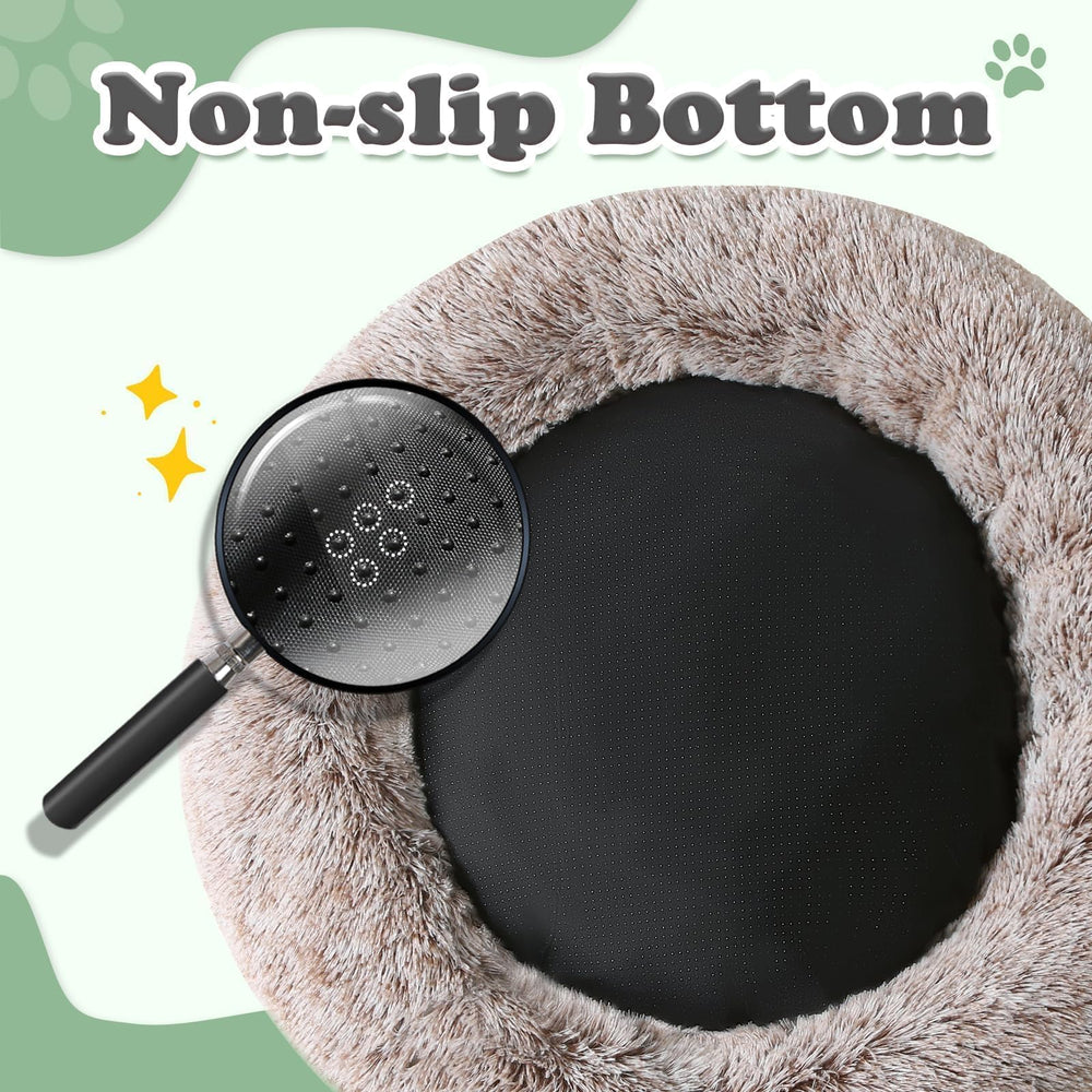JOLLYVOGUE Cama donut para uso diario, lavable en lavadora.
