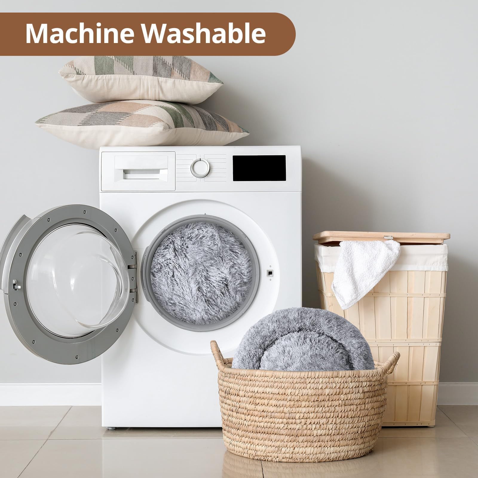 Lavable a máquina: limpieza rápida para la cama JOLLYVOGUE.