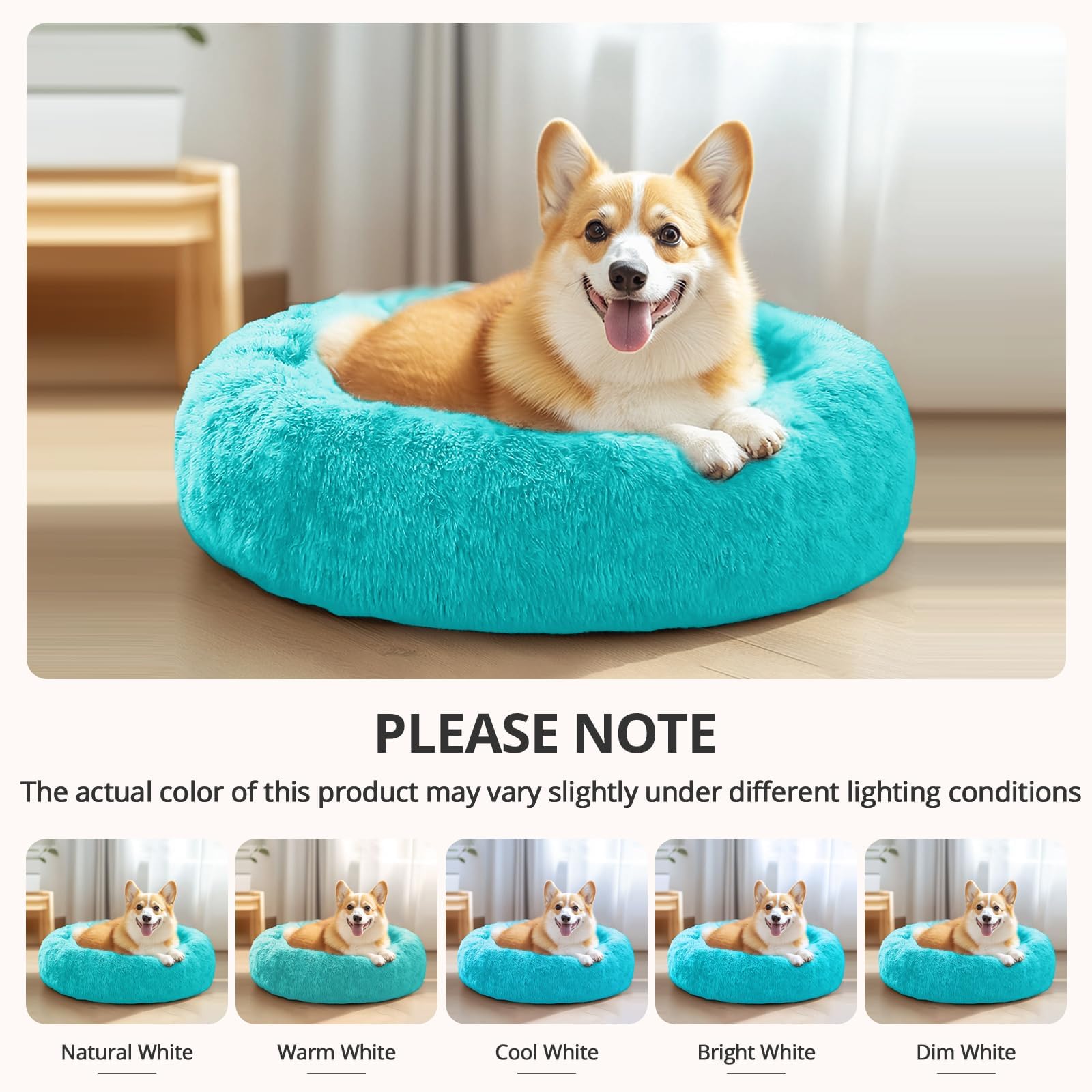 Cama para perros JOLLYVOGUE, tamaño 36 pulgadas, apta para perros grandes