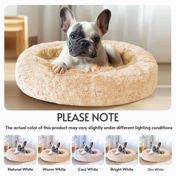 Cama JOLLYVOGUE tamaño medio para mascotas de 15 a 25 libras