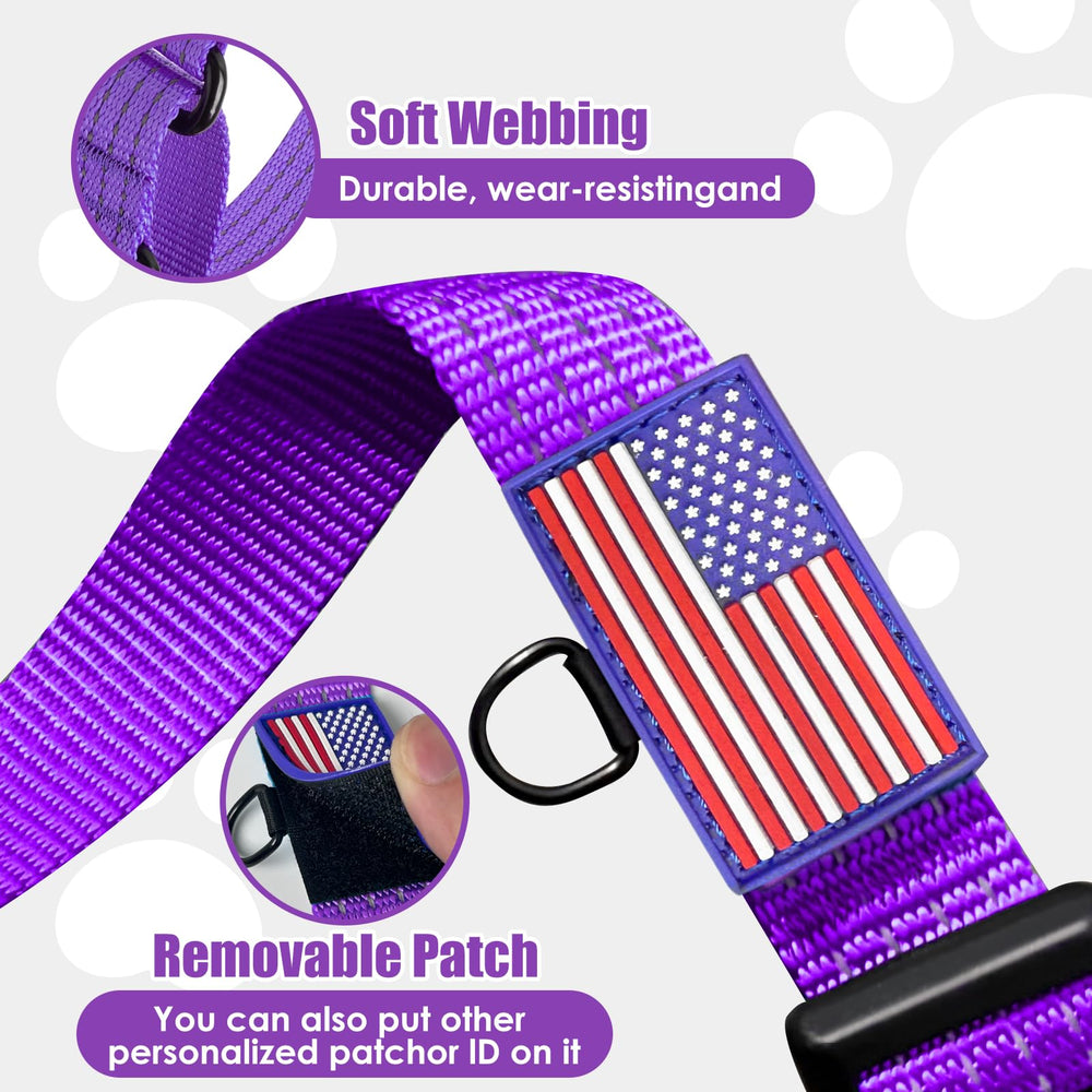 JOOCPUP collar nylon resistente para uso diario con hebilla rápida.