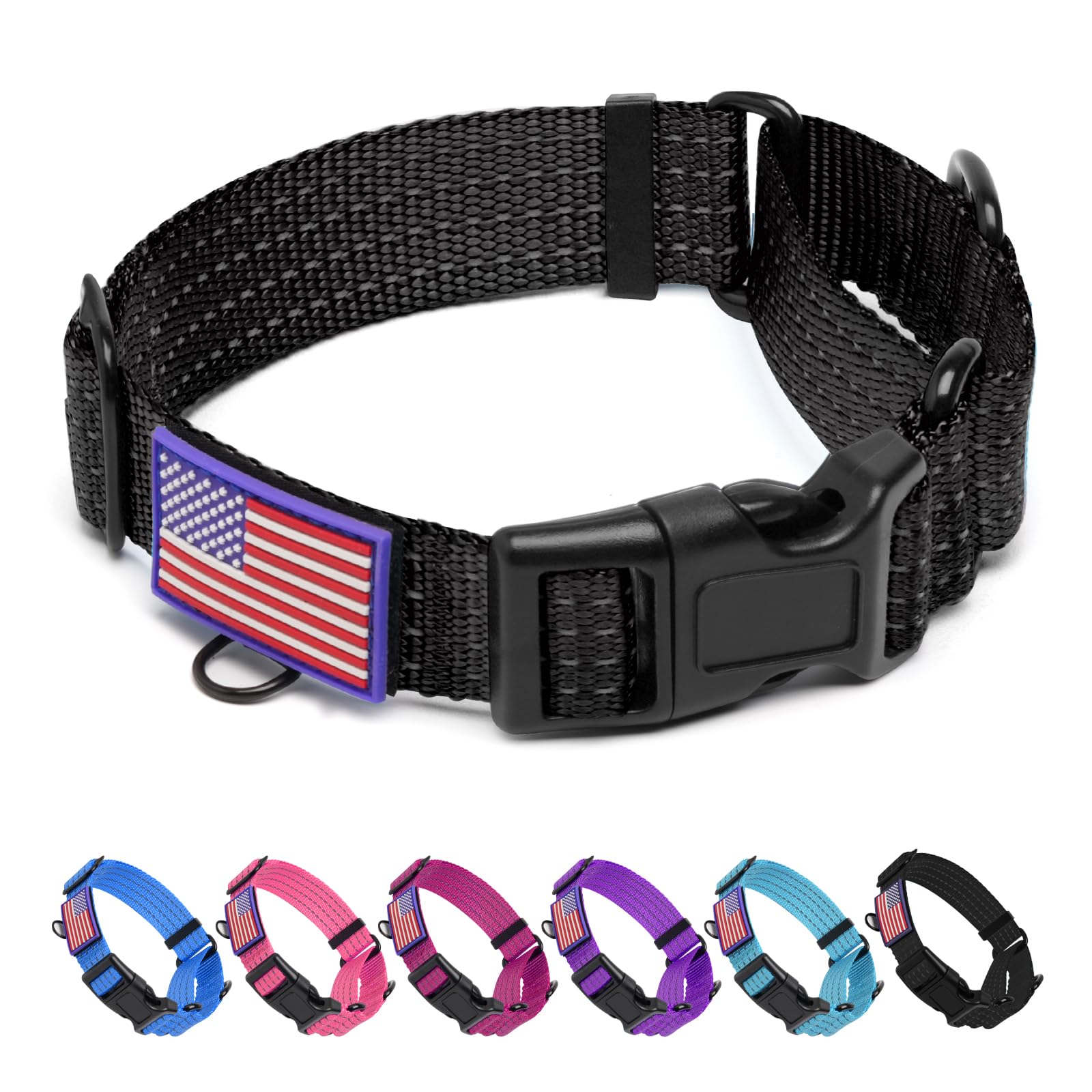 Collar Martingale JOOCPUP con ajuste preciso para perros pequeños.