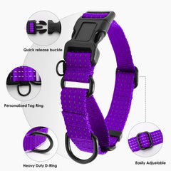 Collar martingale de JOOCPUP: bordes lisos y costuras duraderas para mayor comodidad.