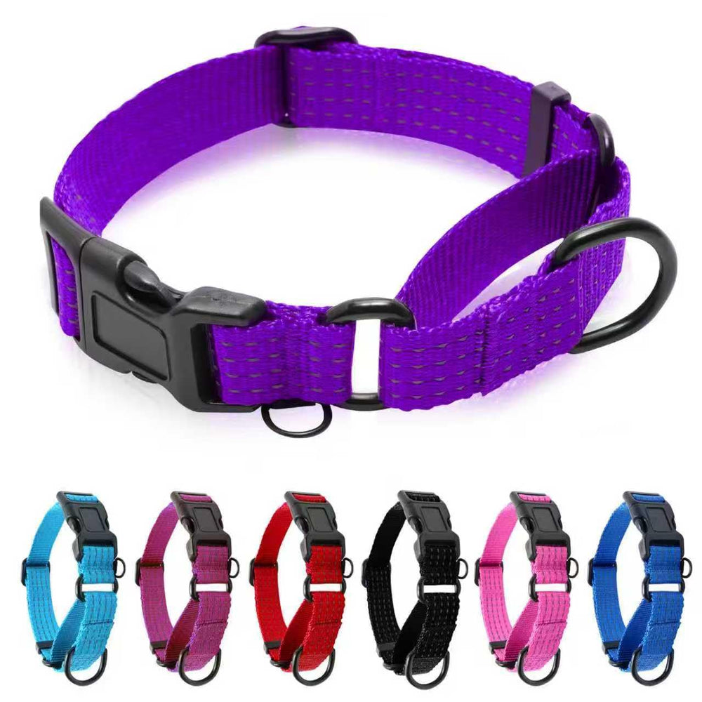 Collar martingale JOOCPUP para perros: ajuste cómodo y control suave en paseos.