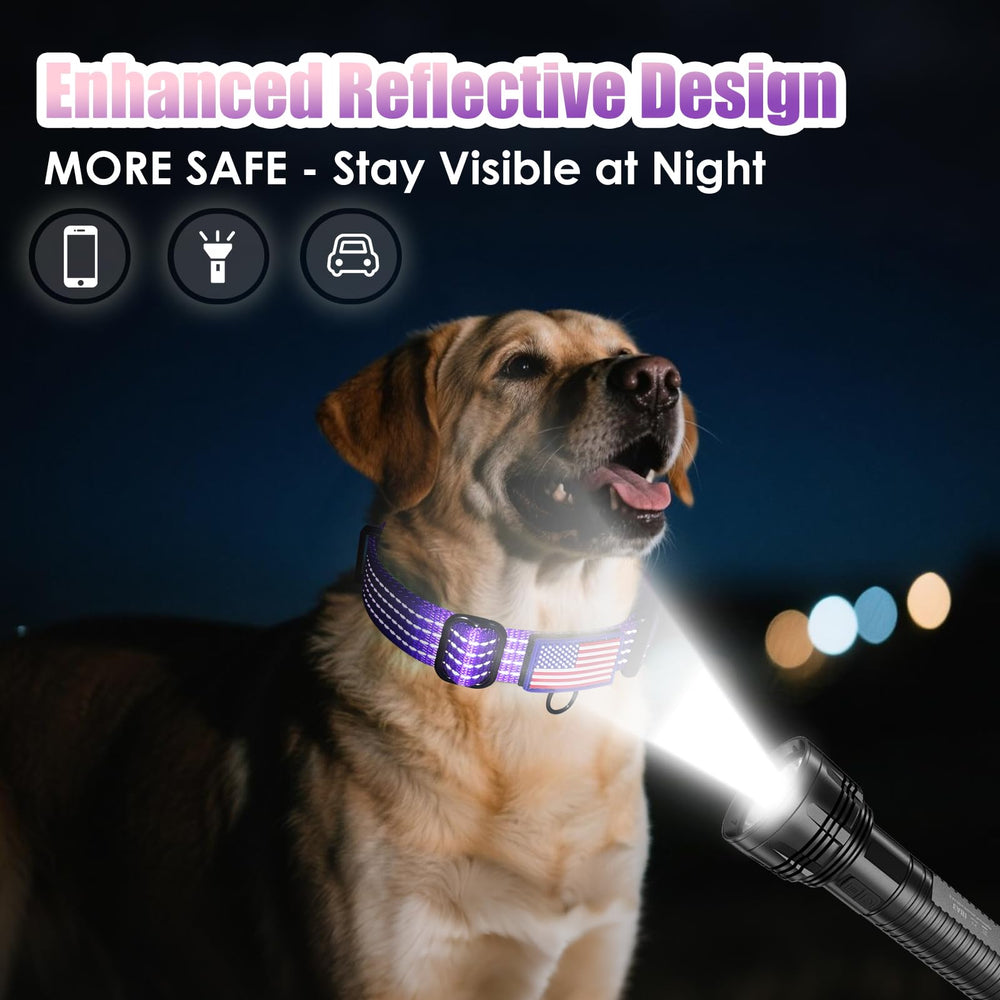 JOOCPUP collar ajustable para perro ofrece ajuste cómodo y seguro.