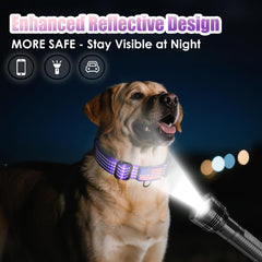 JOOCPUP collar ajustable para perro ofrece ajuste cómodo y seguro.