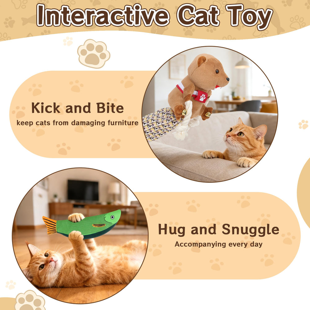 Guante interactivo Joreoia permite juegos dinámicos y entrenamiento ligero con tu gato.