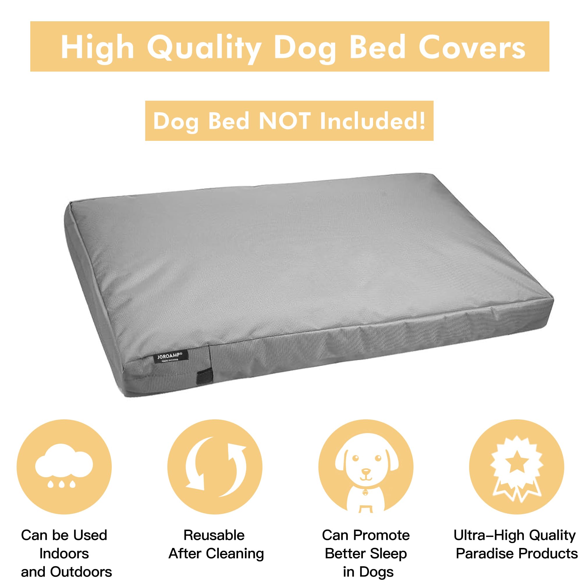 Joroamp funda 40x27x4 para perros y gatos, mantiene la cama limpia