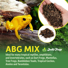 Josh's Frogs ABG Mix Bioactivo: favorece microvida benéfica en el terrario
