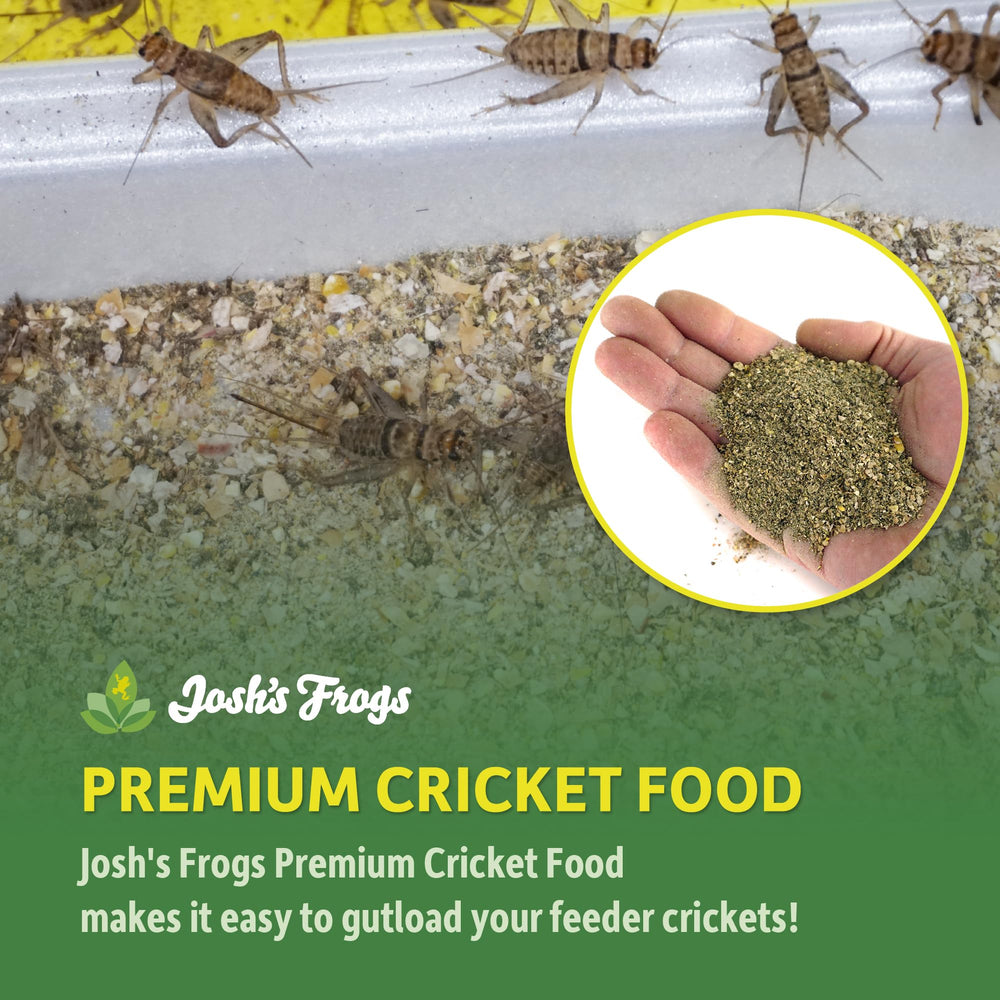 Josh's Frogs: mezcla nutritiva para grillos en crecimiento