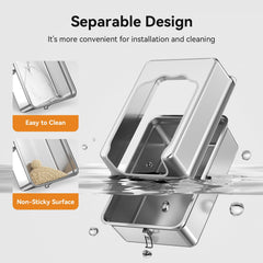 Caja de arena Jotesnew XXXL superficie antiadherente facilita la limpieza