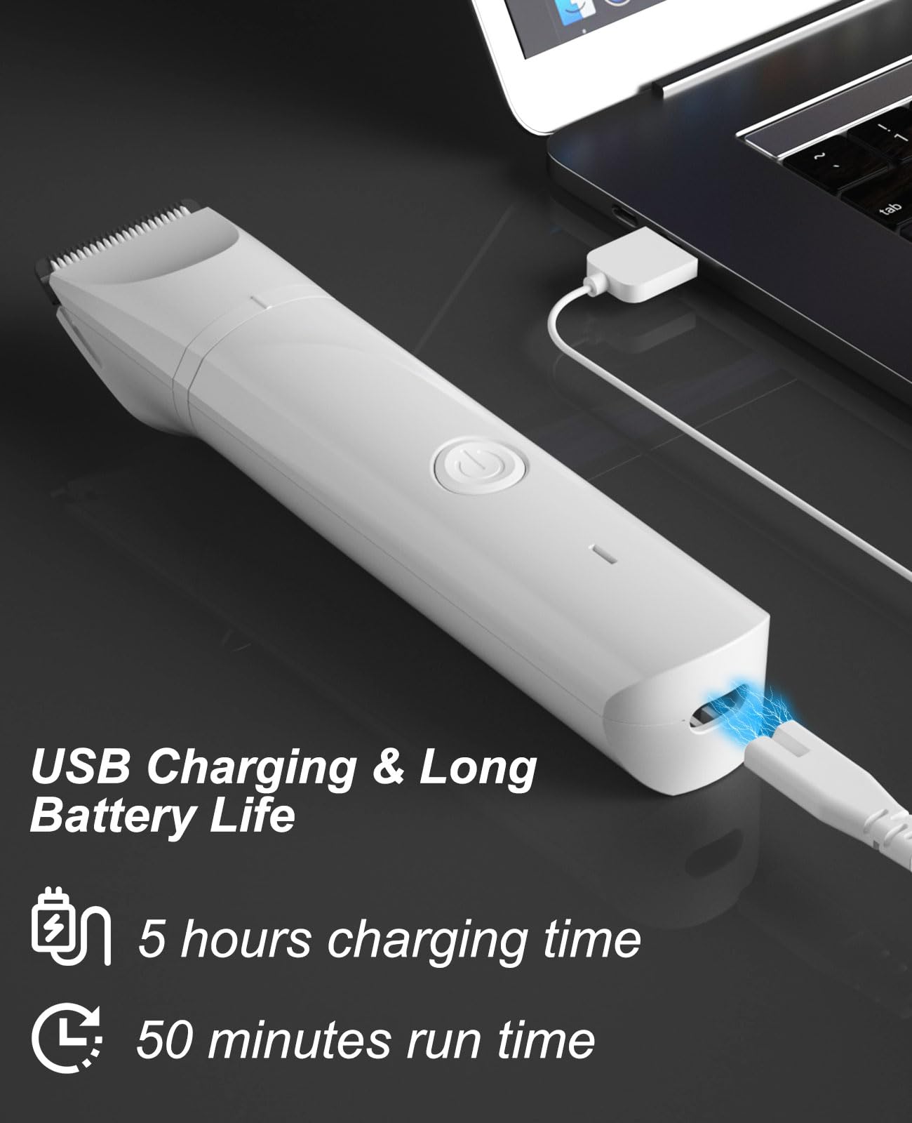 JOTUT batería incorporada con USB, recarga sencilla y uso sin cable.
