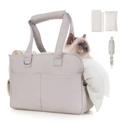 JourCraf bolso para perro pequeño transpirable, ideal para viajes cortos