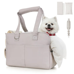 JourCraf Portador de bolso para perros – algodón suave, comodidad diaria en paseos.